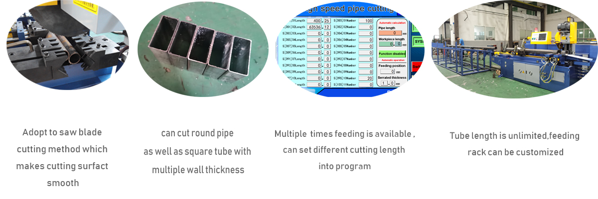 Automatic Feeding Pipe&tube Cutting Machine(HVS-425FA-DR)1