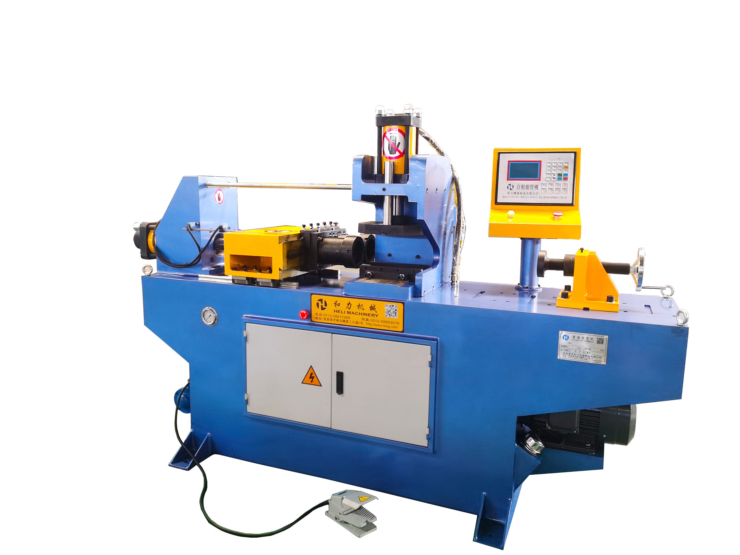 Hydraulic Steel Pipe End Forming Machine (TM-80)